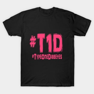 #T1D Pink T-Shirt